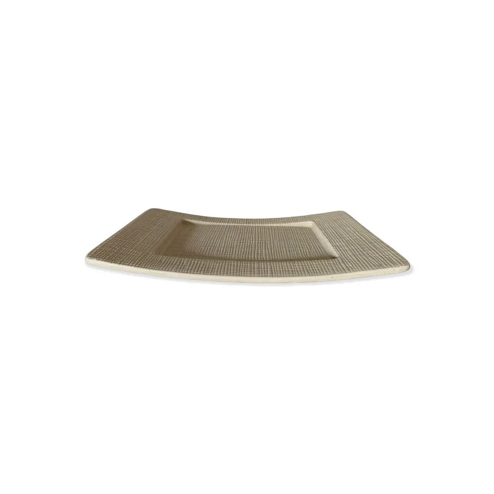 PartyLite Retired Linen Pillar Large Candle Holder